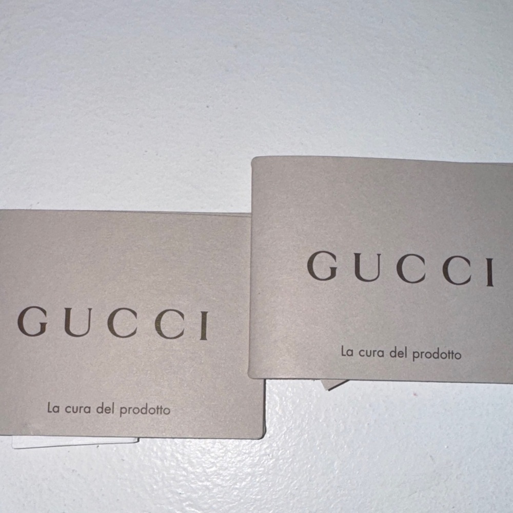 Authentic Gucci Black Embossed Wallet with box and Silver hardware!!! - Picture 12 of 14